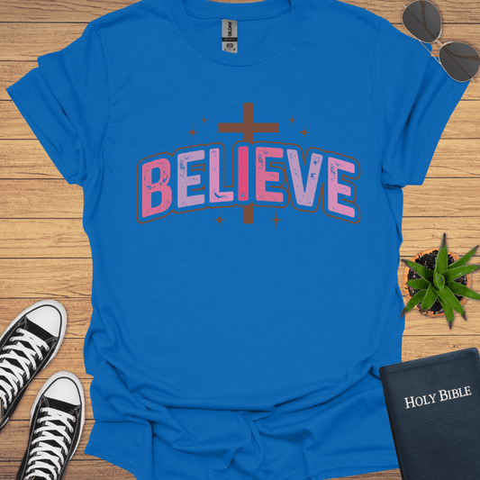 Believe T-Shirt - Christian Clothes