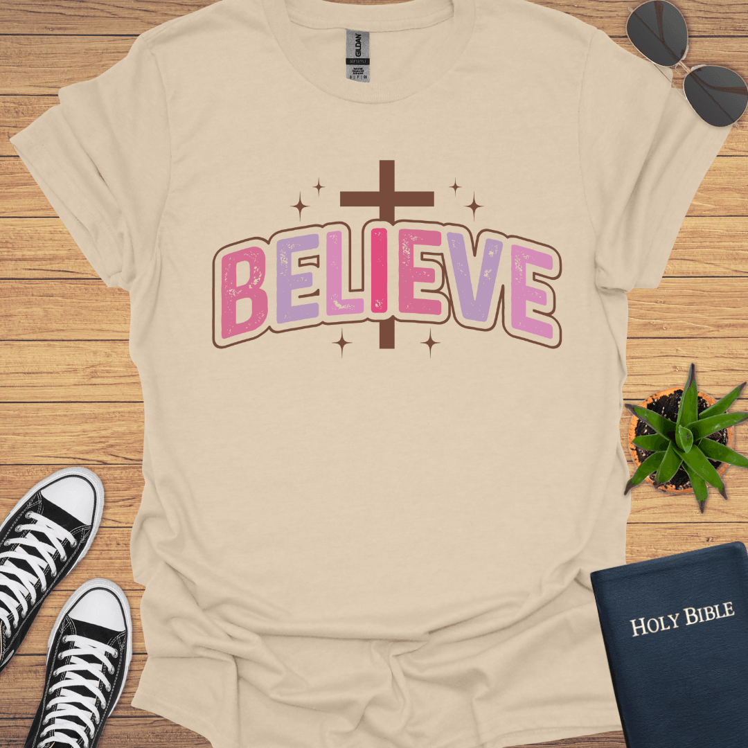 Believe T-Shirt - Christian Clothes