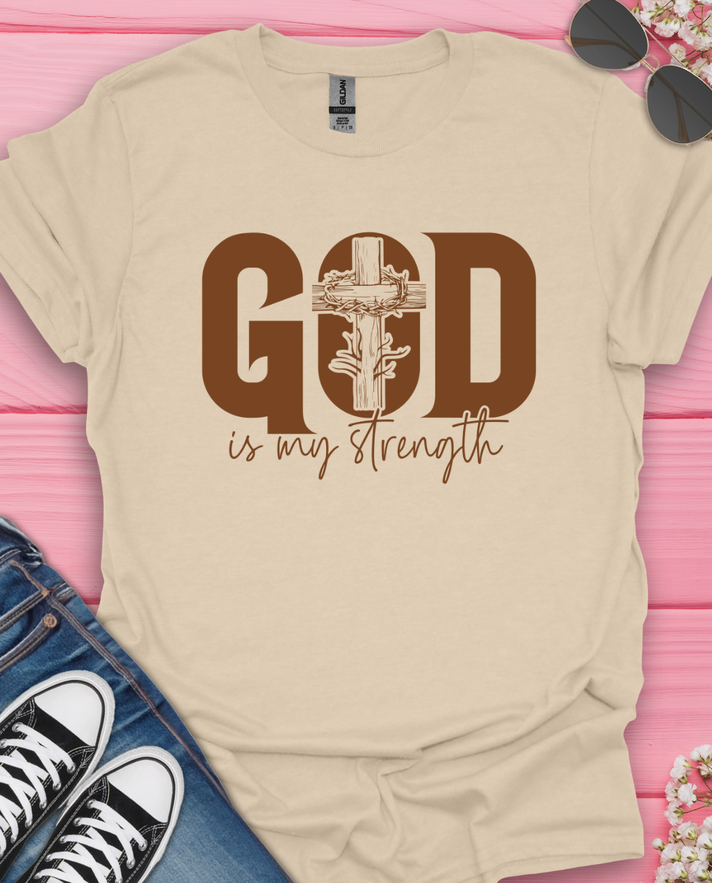 God is My  Strength T-Shirt