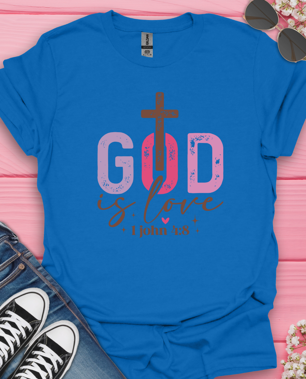 God is Love 1John 4:8  T-Shirt