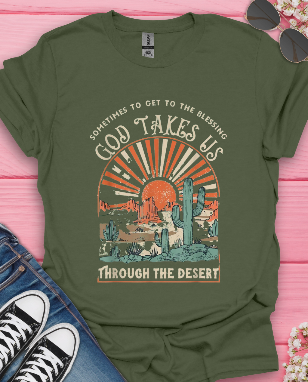 God Takes Us T-Shirt