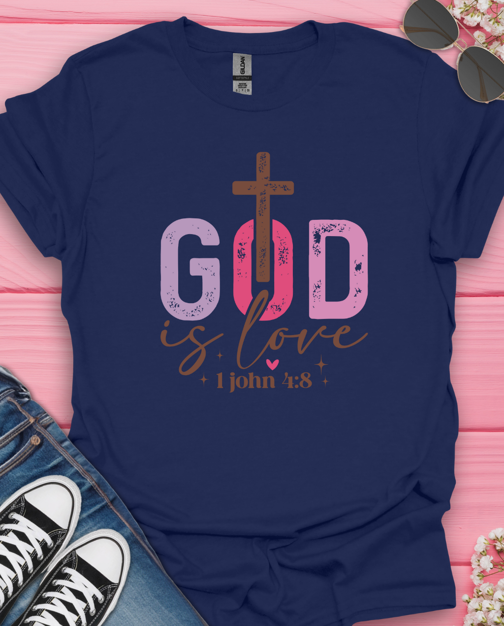 God is Love 1John 4:8  T-Shirt