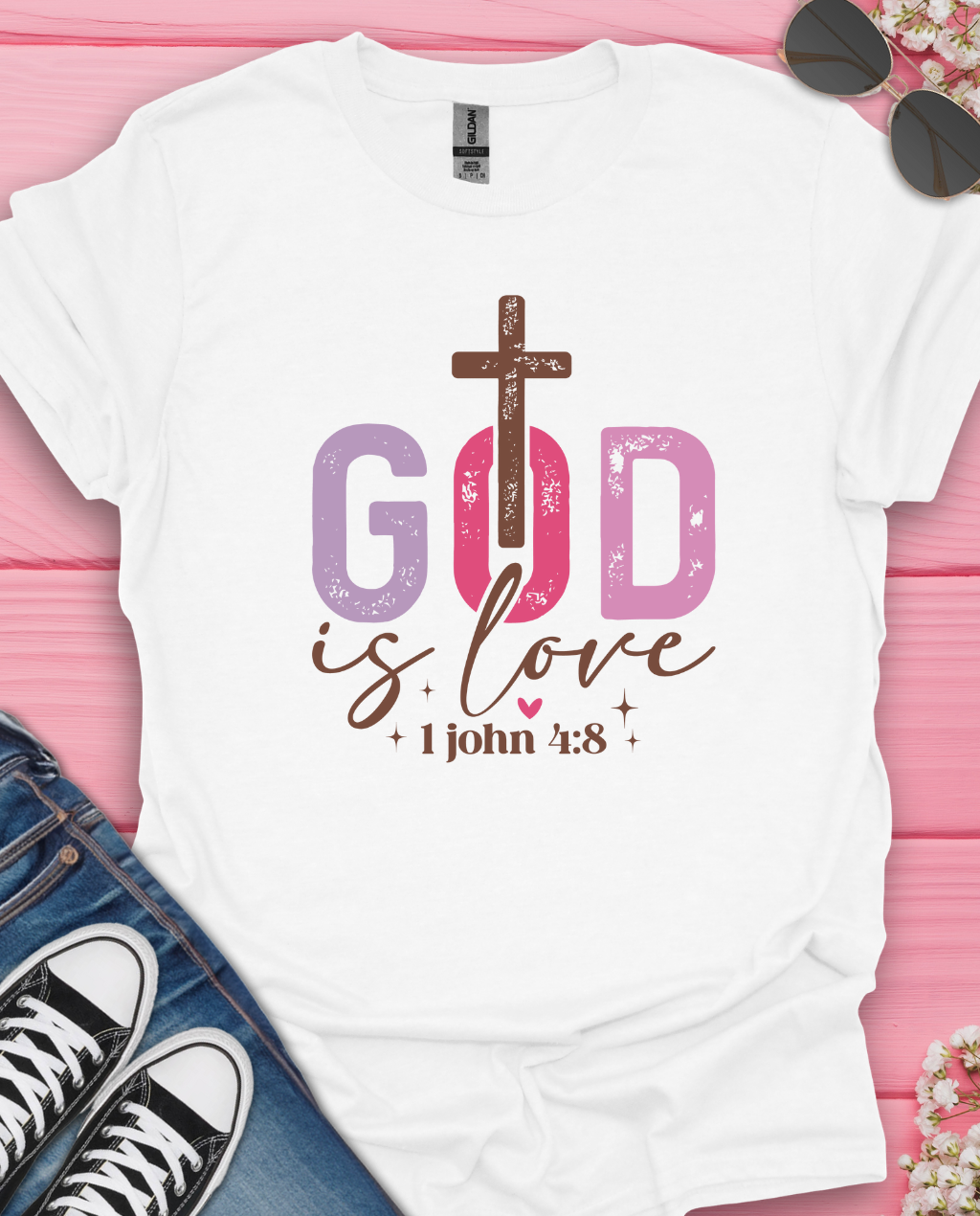 God is Love 1John 4:8  T-Shirt