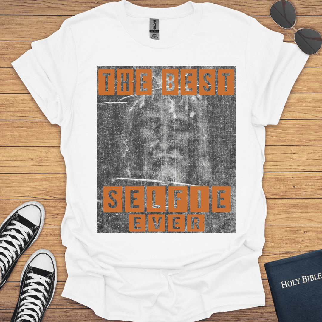 The Shroud Best Selfe Ever T-Shirt - Christian Clothes