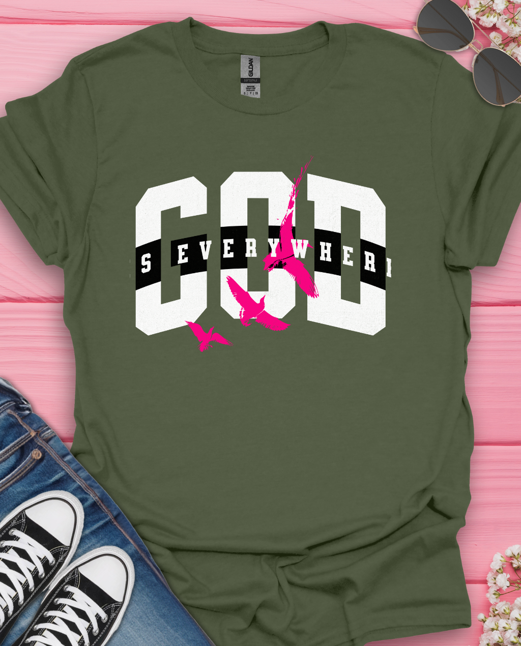 God is Everywhere  T-Shirt