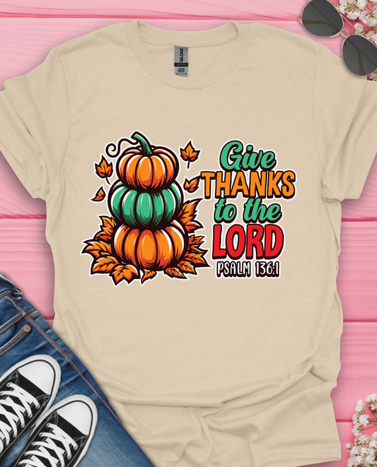 Give Thanks for  The  T-Shirt