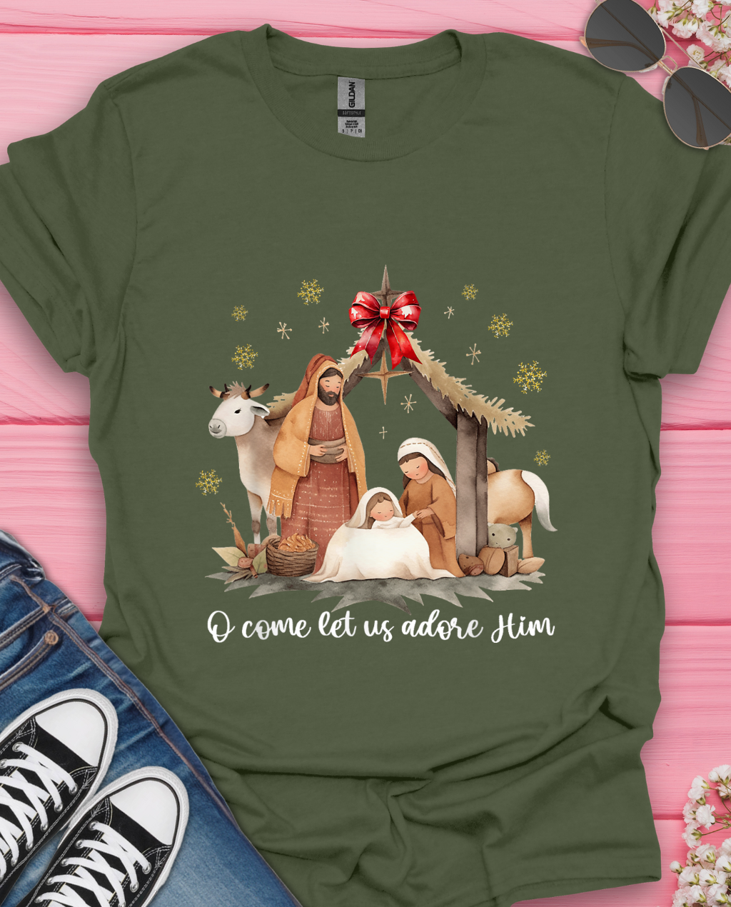 Let  Adore Him  T-Shirt
