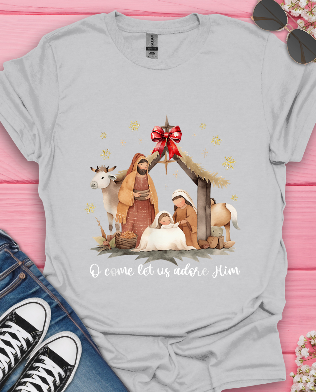 Let  Adore Him  T-Shirt