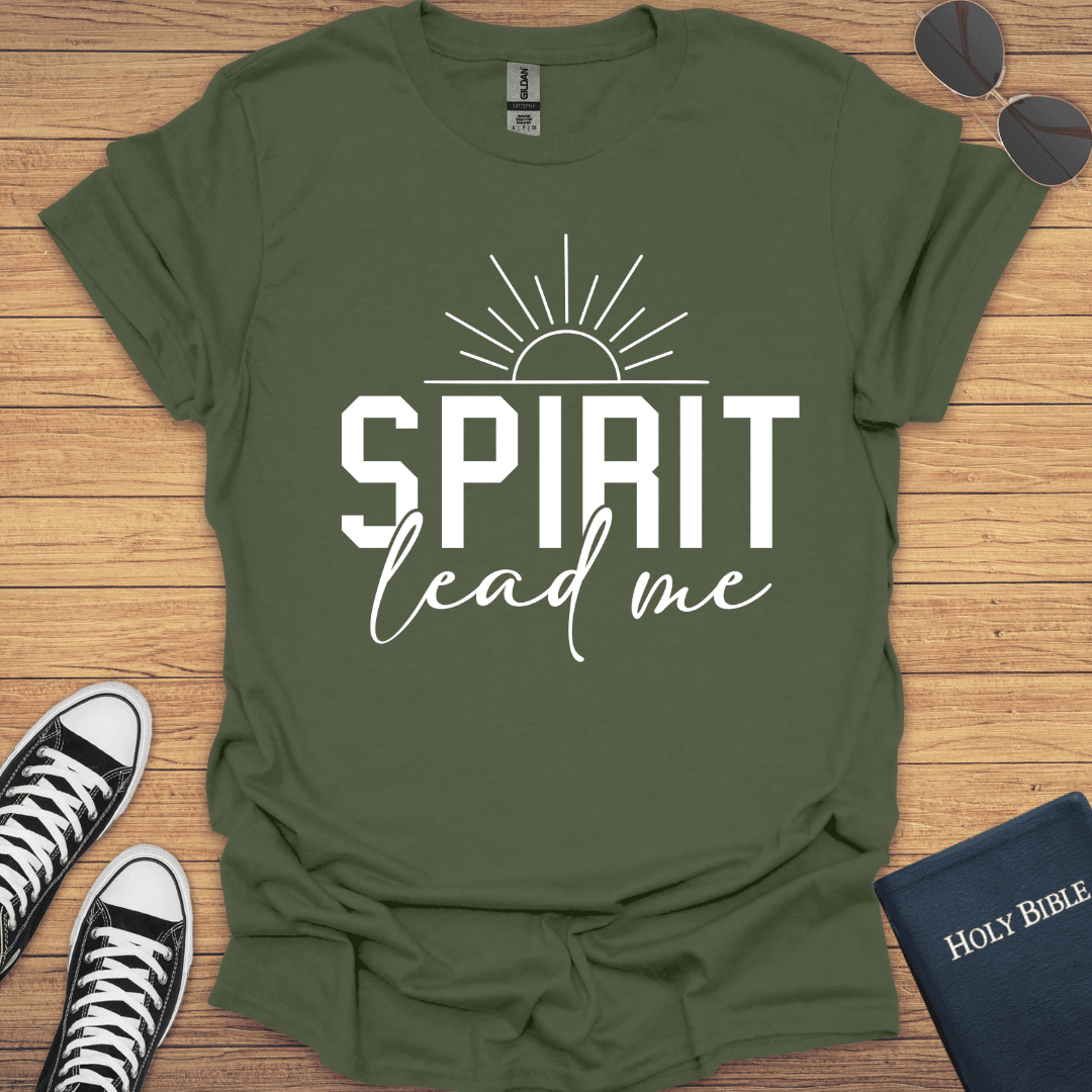 Spirit Leads Me T-Shirt - Christian Clothes