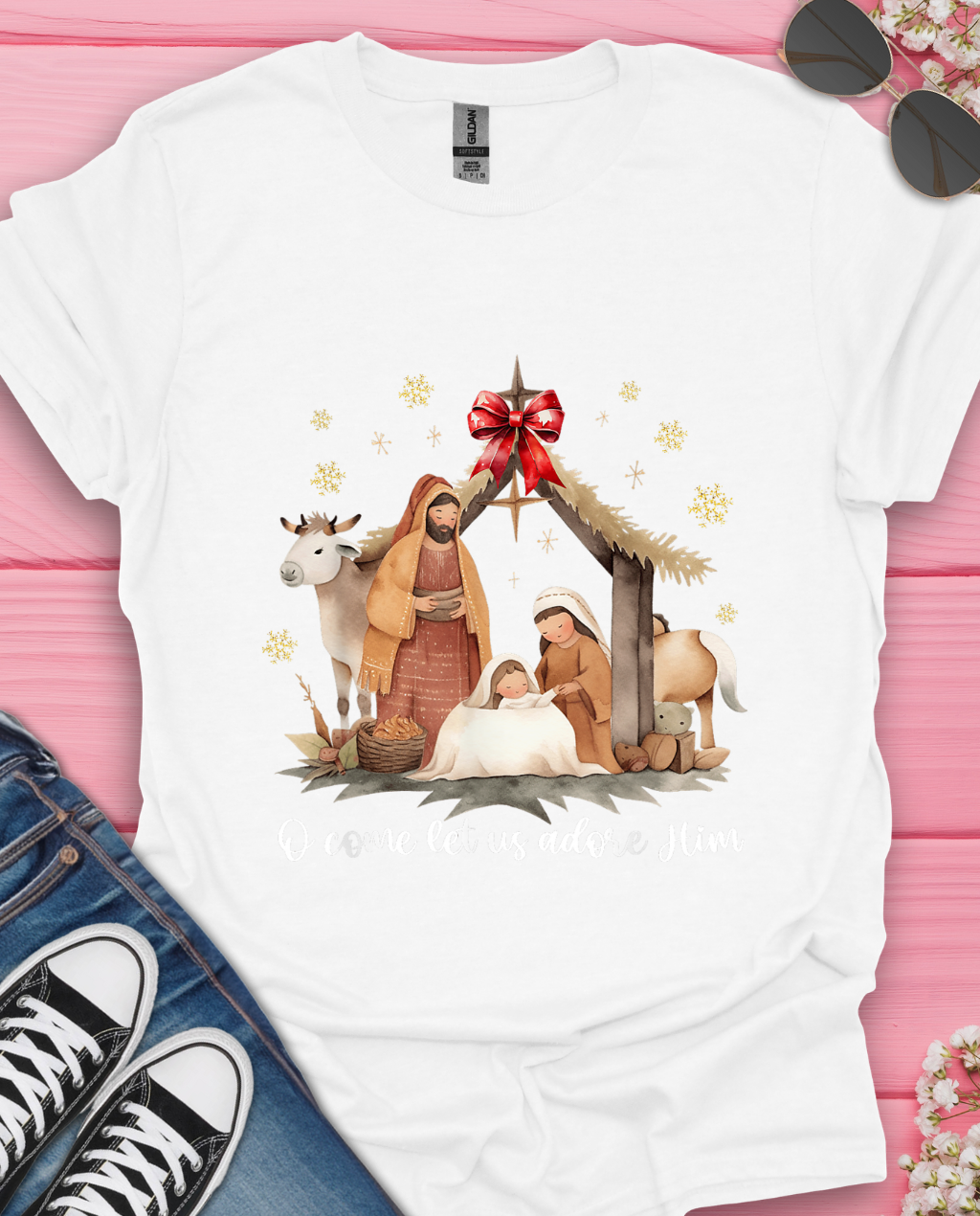 Let  Adore Him  T-Shirt