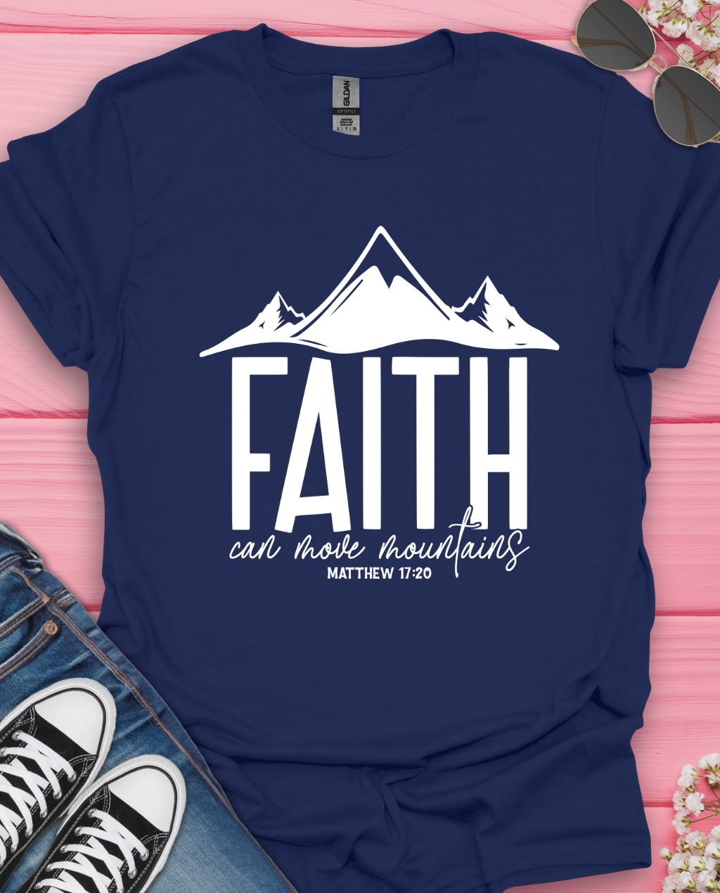 Faith Can Move Mountains T-Shirt