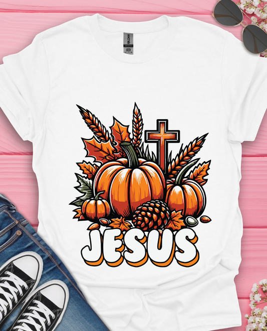 Jesus Fall Design T-Shirt