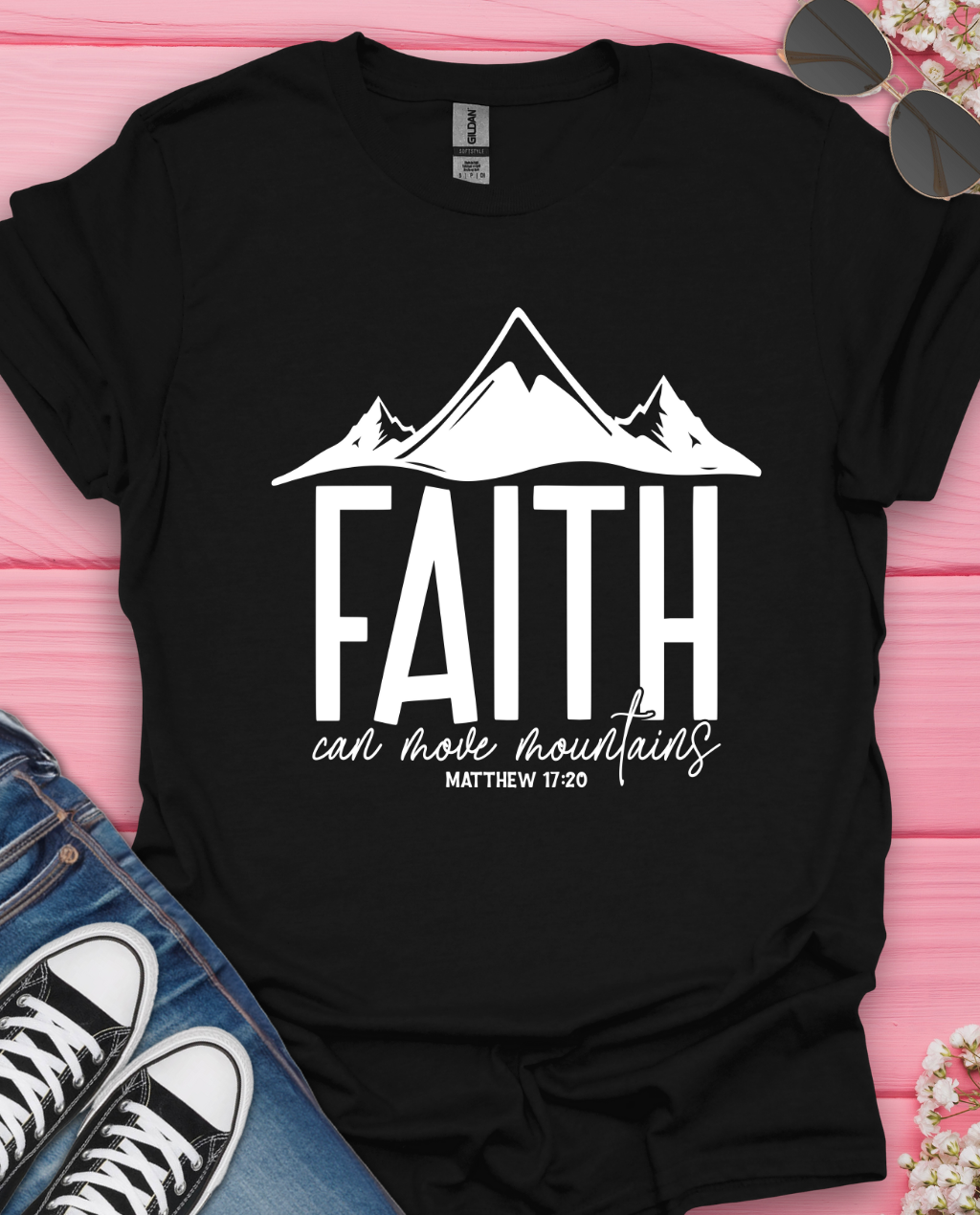 Faith Can Move Mountains T-Shirt