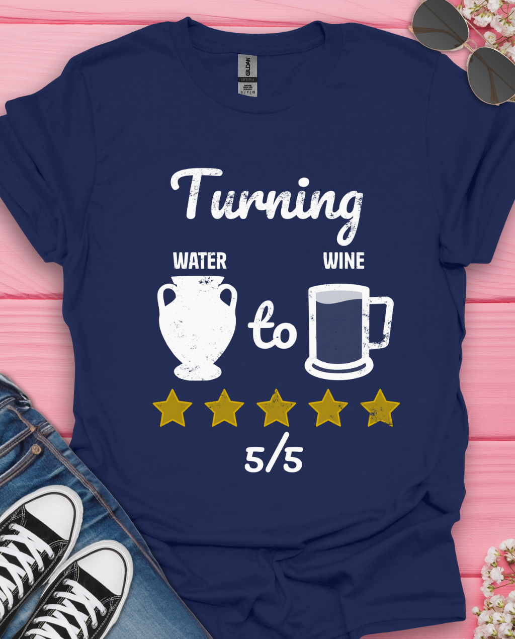 Turning Water To Wine T-Shirt