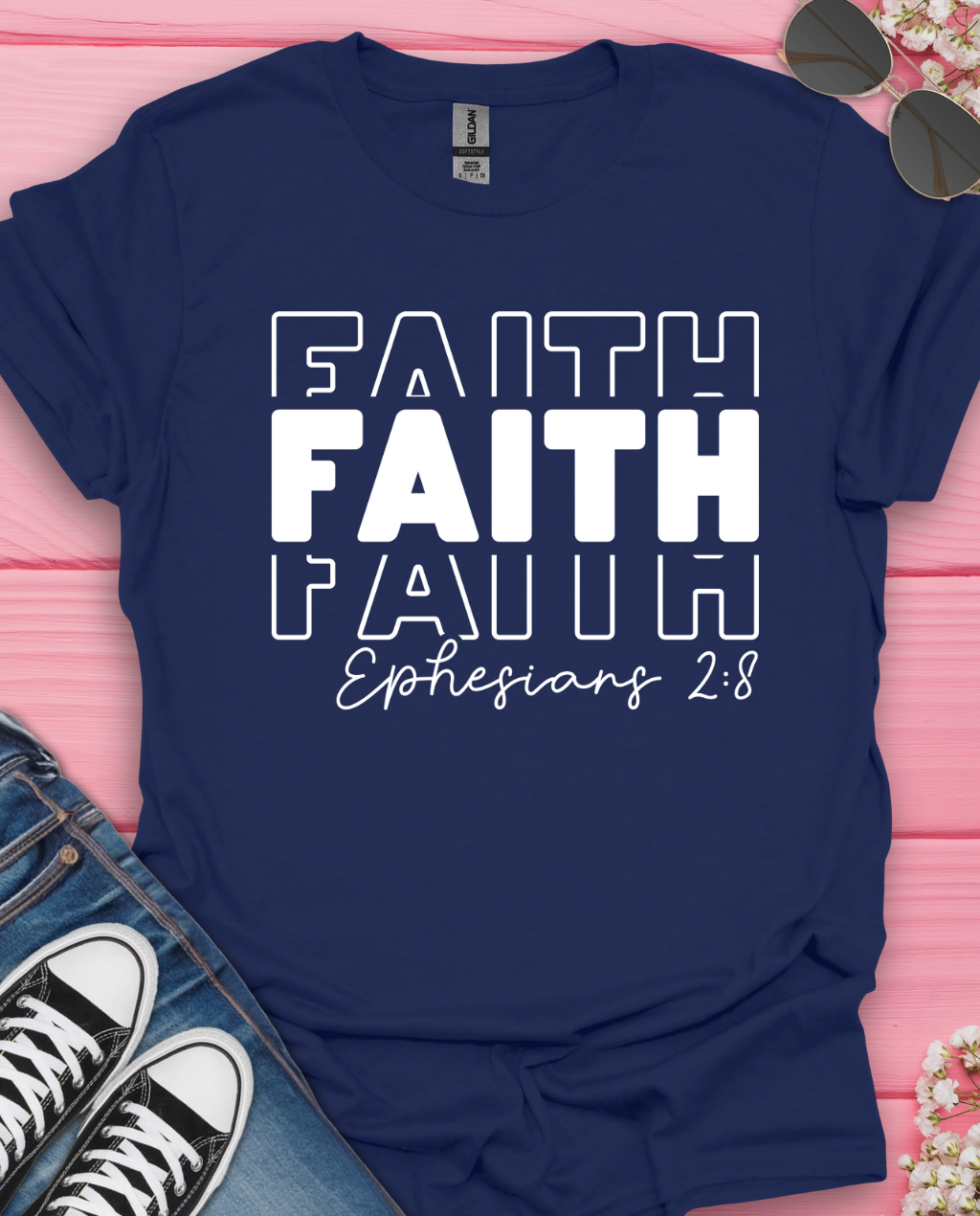 Faith Ephesian 2:18 T-Shirt