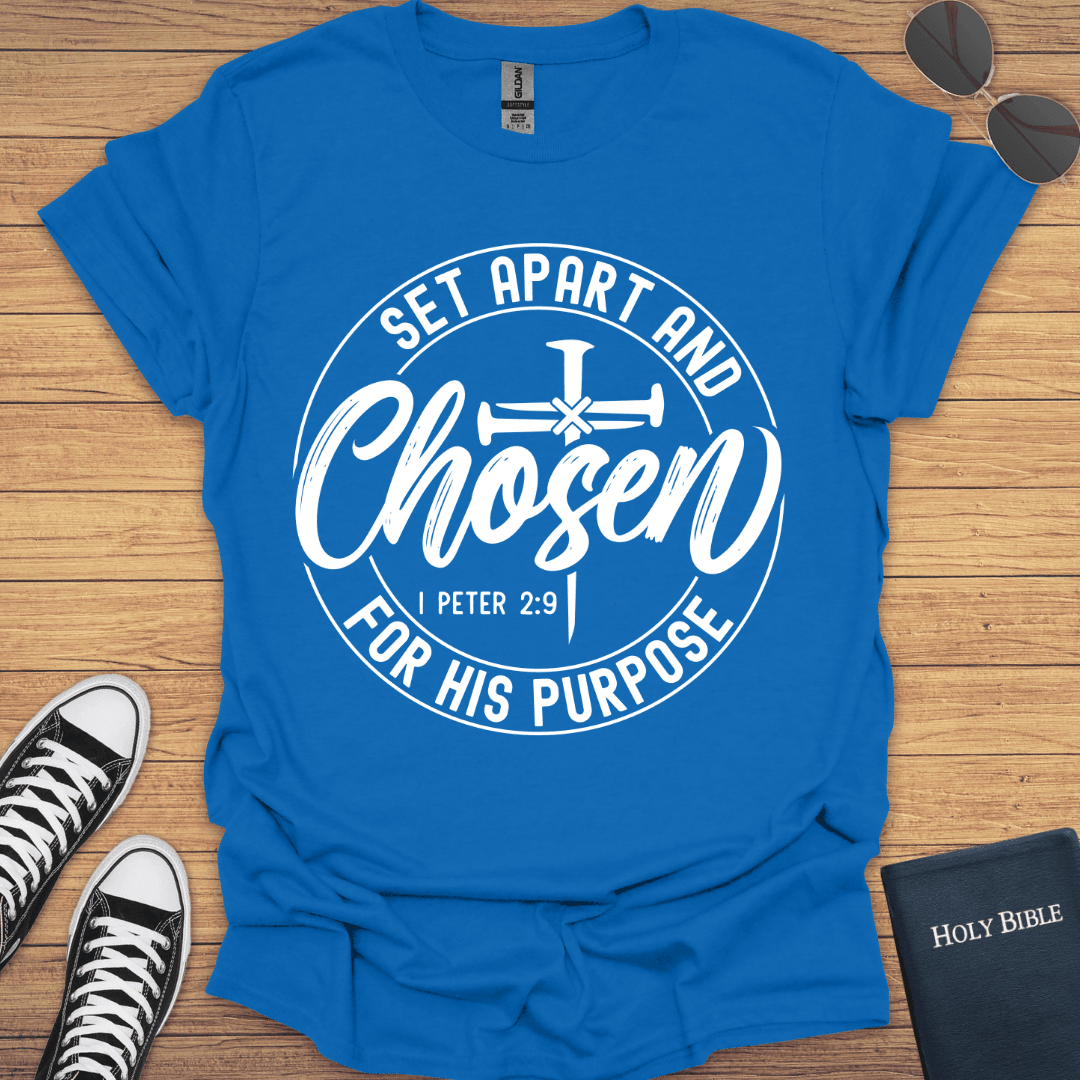 Set Apart And Chosen T-Shirt - Christian Clothes