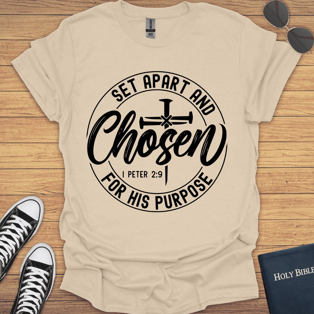 Set Apart And Chosen T-Shirt - Christian Clothes