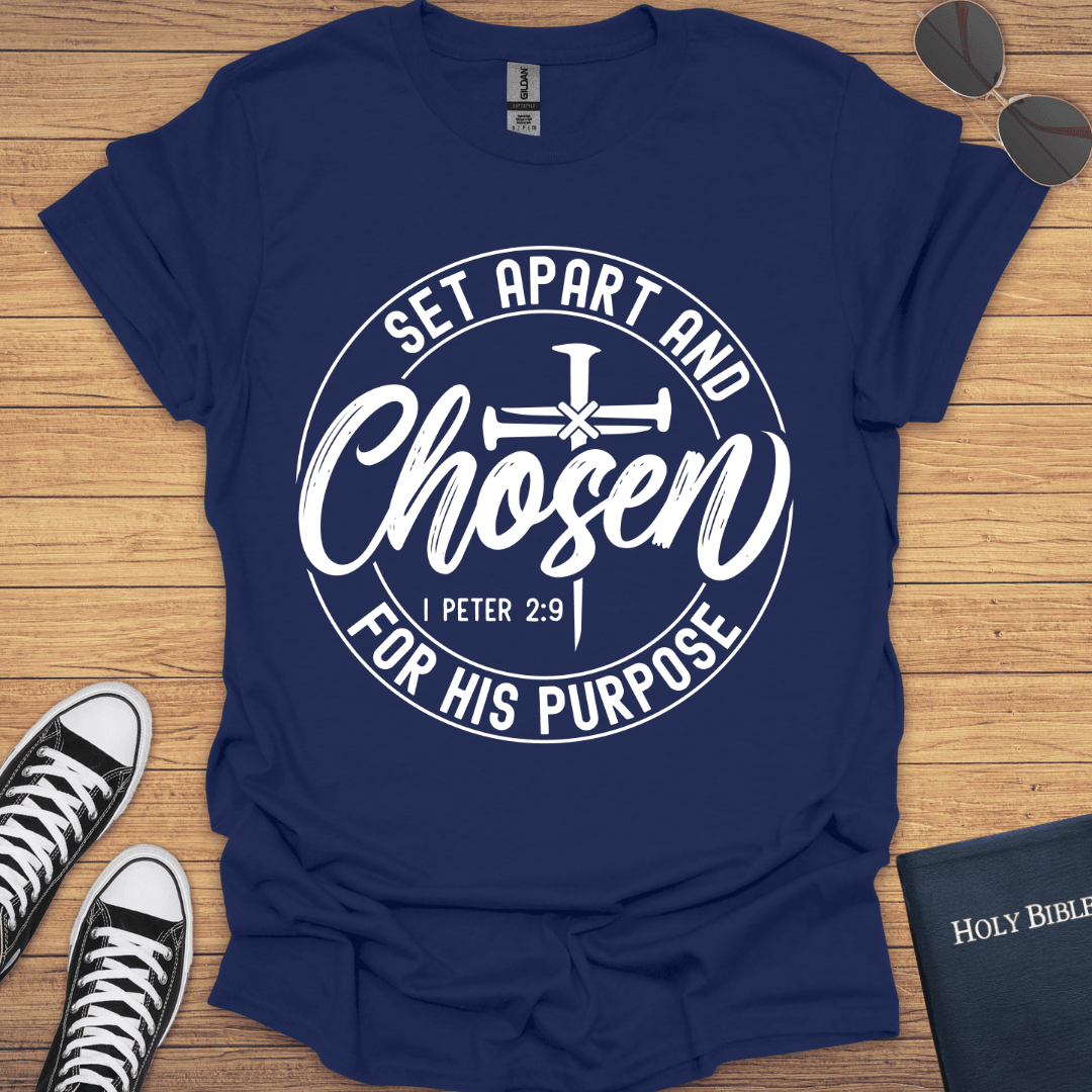 Set Apart And Chosen T-Shirt - Christian Clothes