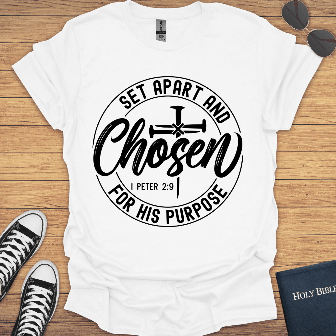 Set Apart And Chosen T-Shirt - Christian Clothes