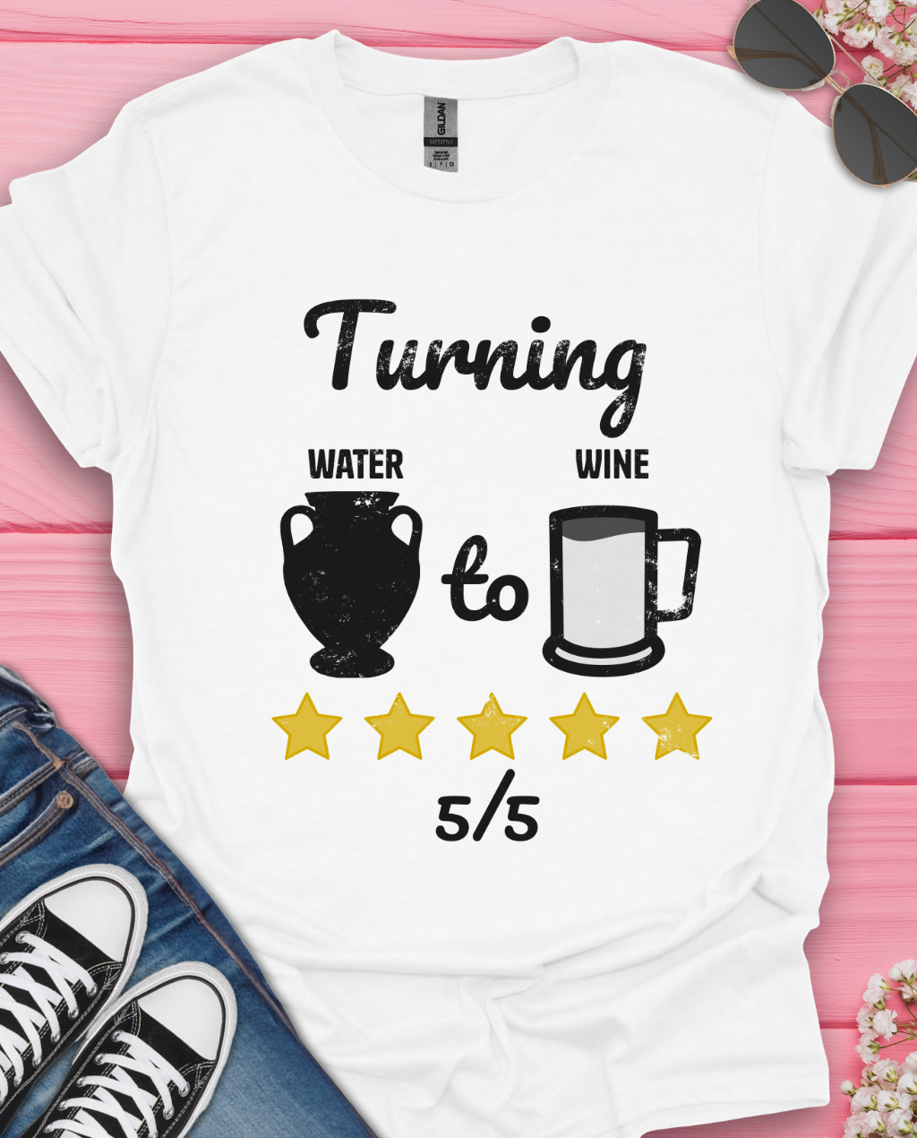 Turning Water To Wine T-Shirt