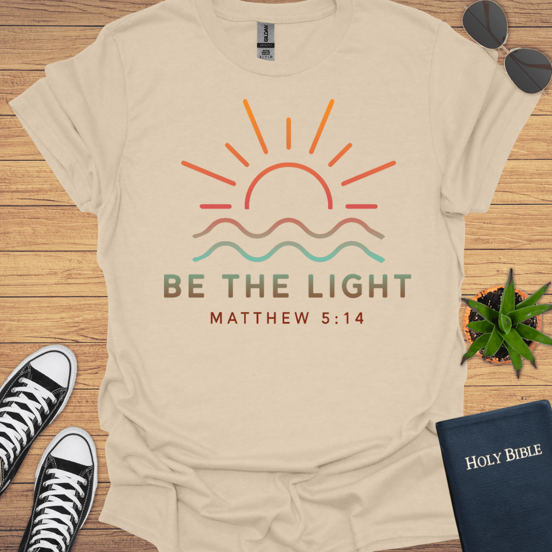 Be The Light T-Shirt - Christian Clothes