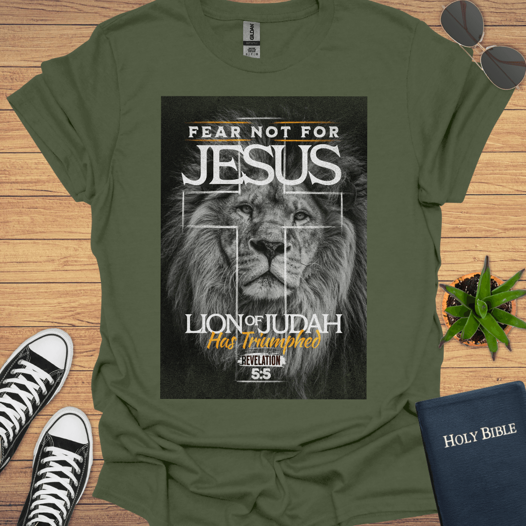 Lion Of Judah T-Shirt - Christian Clothes