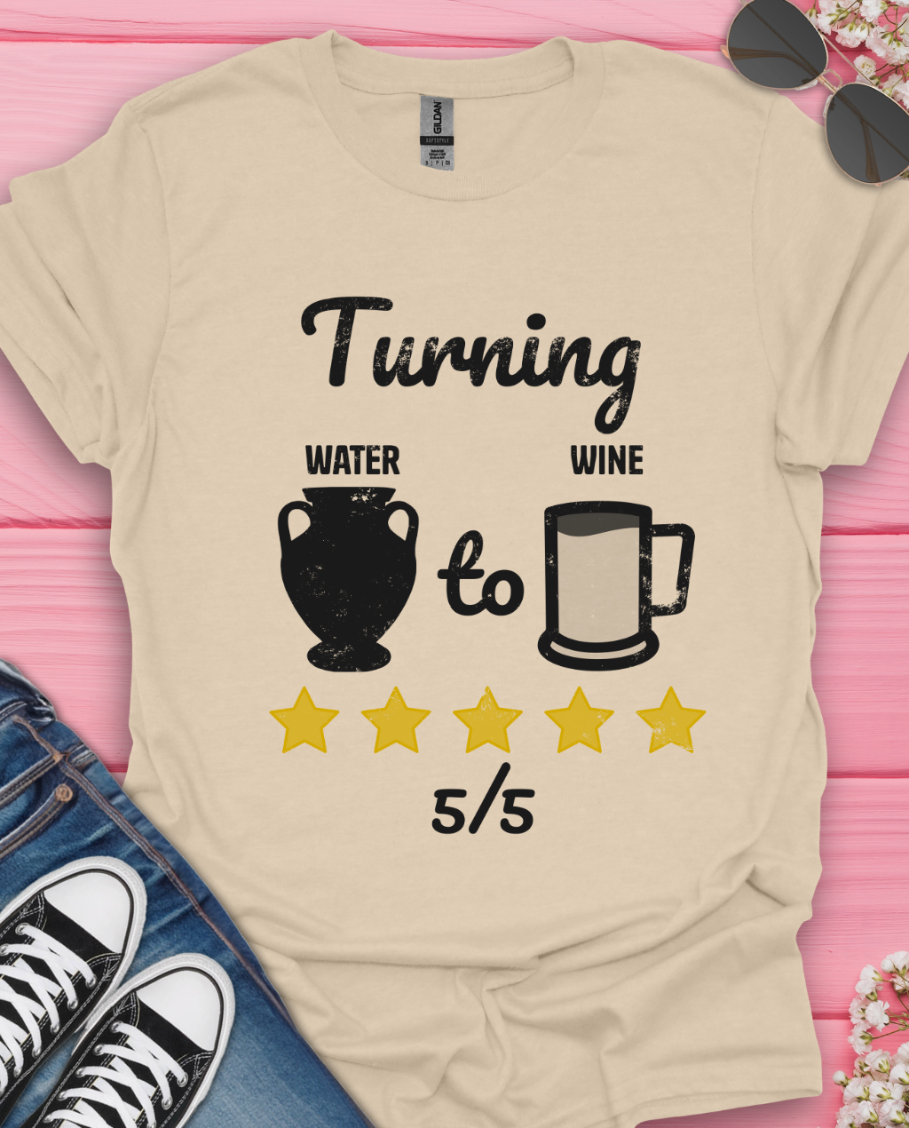 Turning Water To Wine T-Shirt