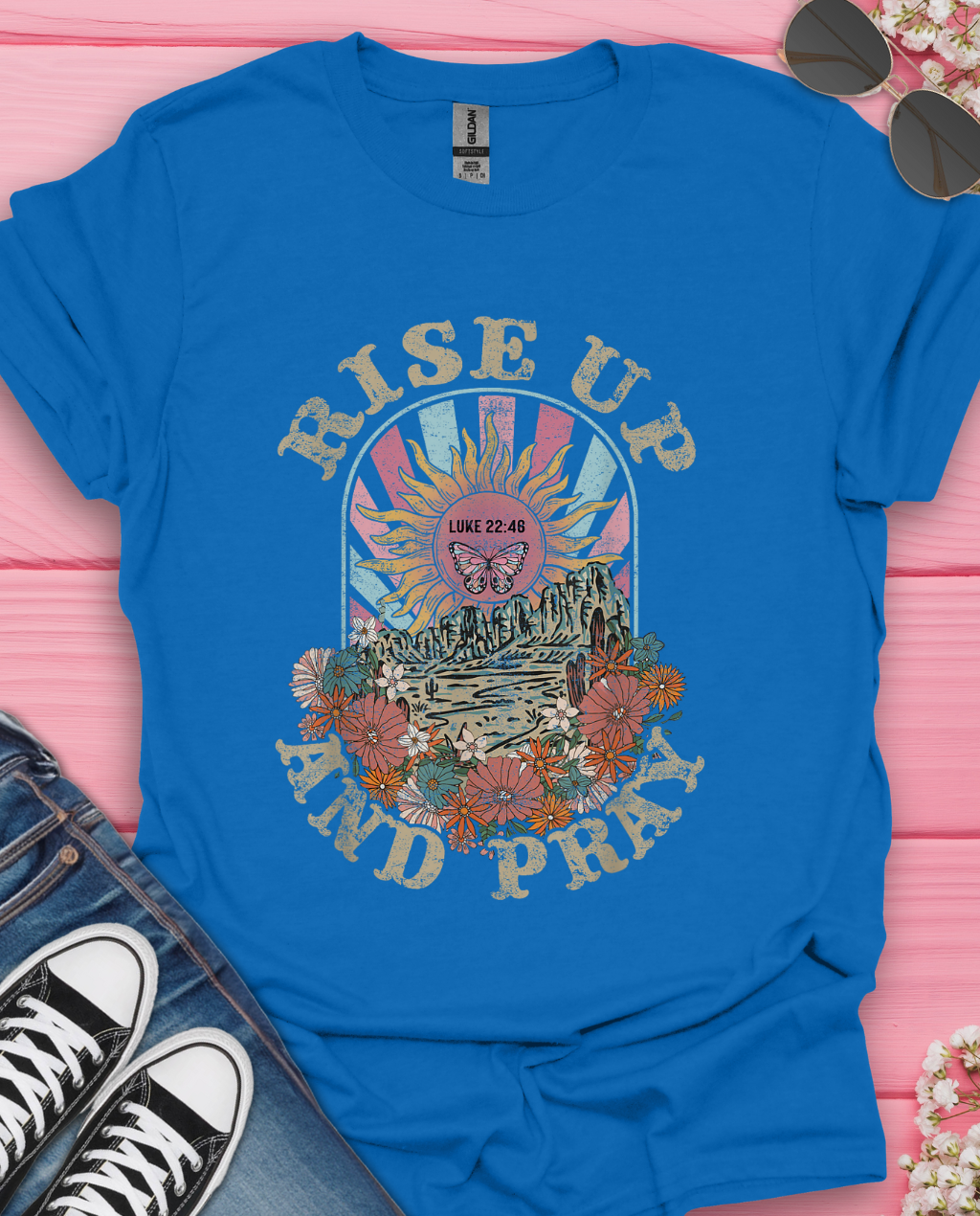Riseup and Pray  T-Shirt