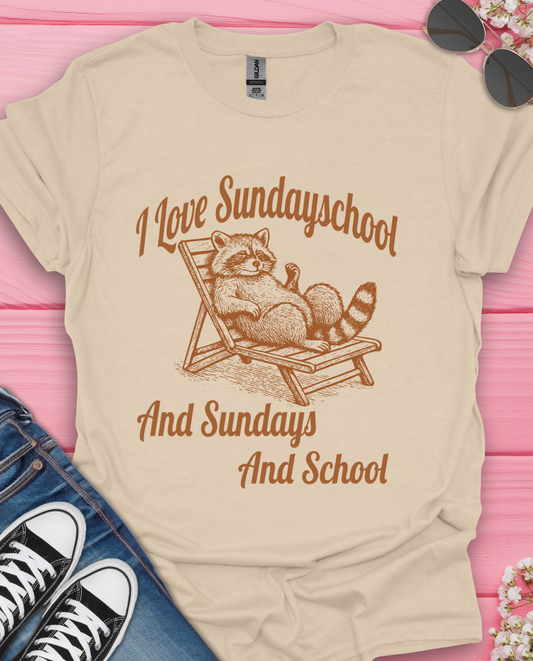 I Love Sundayschool T-Shirt