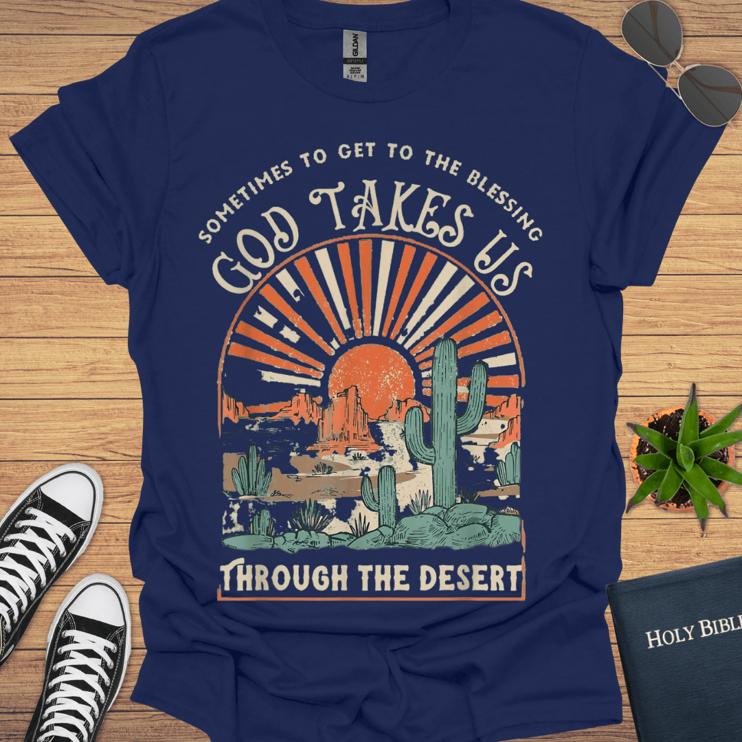 God Takes Us T-Shirt - Christian Clothes