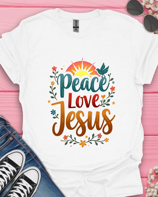Peace Love Jesus T-Shirt