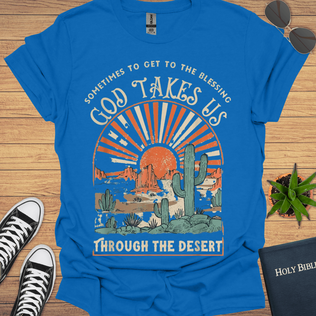 God Takes Us T-Shirt - Christian Clothes