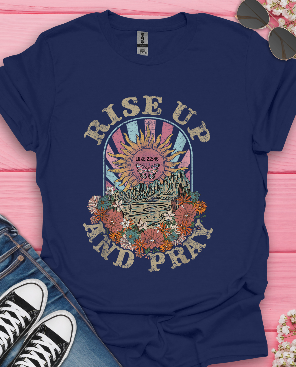 Riseup and Pray  T-Shirt