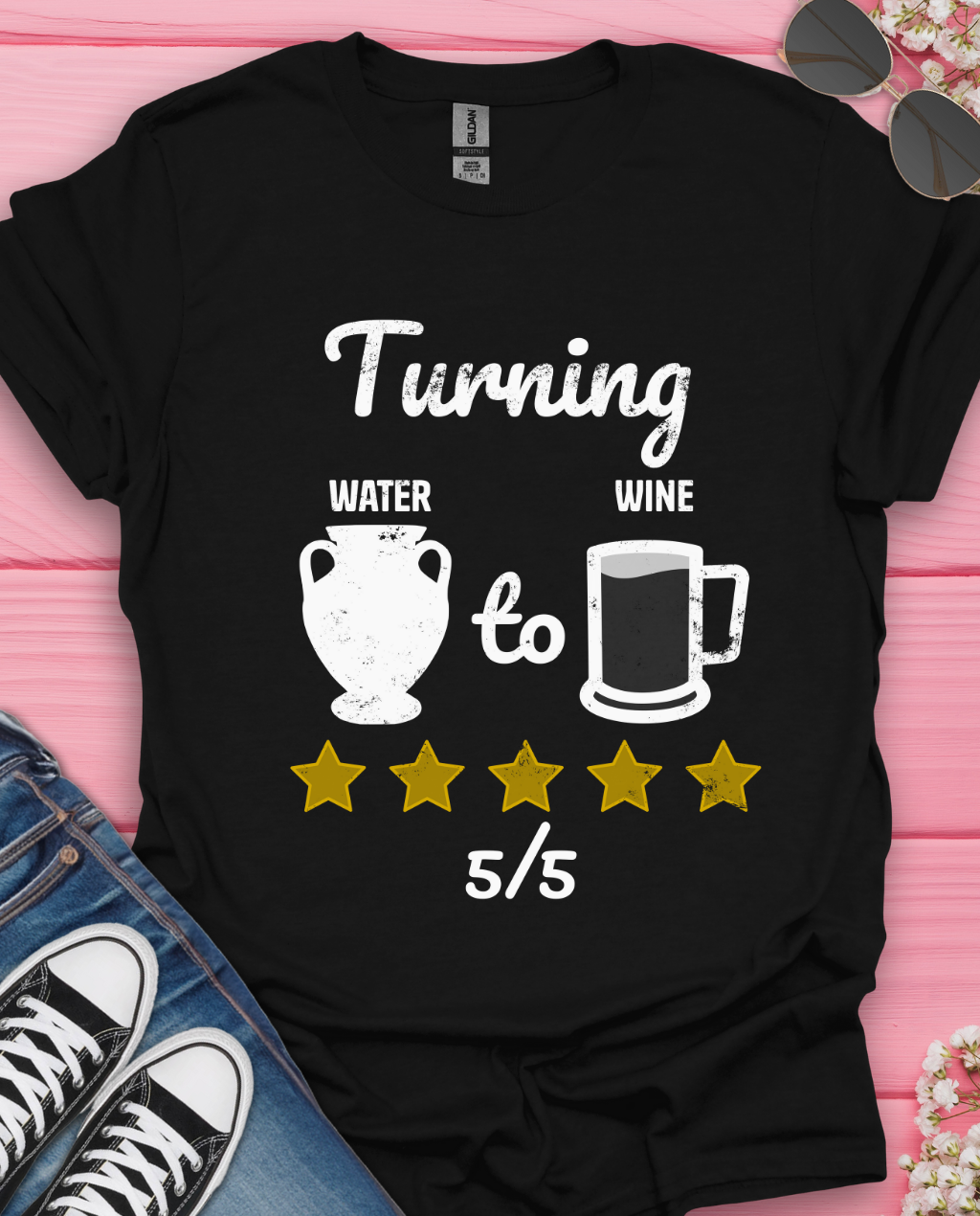 Turning Water To Wine T-Shirt