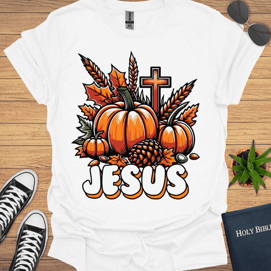 Jesus Fall Design T-Shirt - Christian Clothes