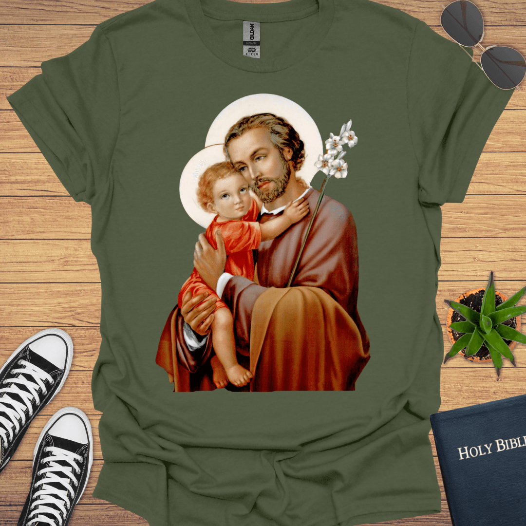 St Joseph T-Shirt - Christian Clothes