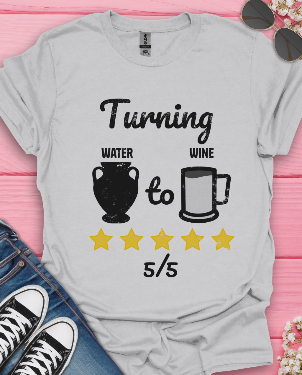 Turning Water To Wine T-Shirt