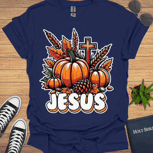 Jesus Fall Design T-Shirt - Christian Clothes