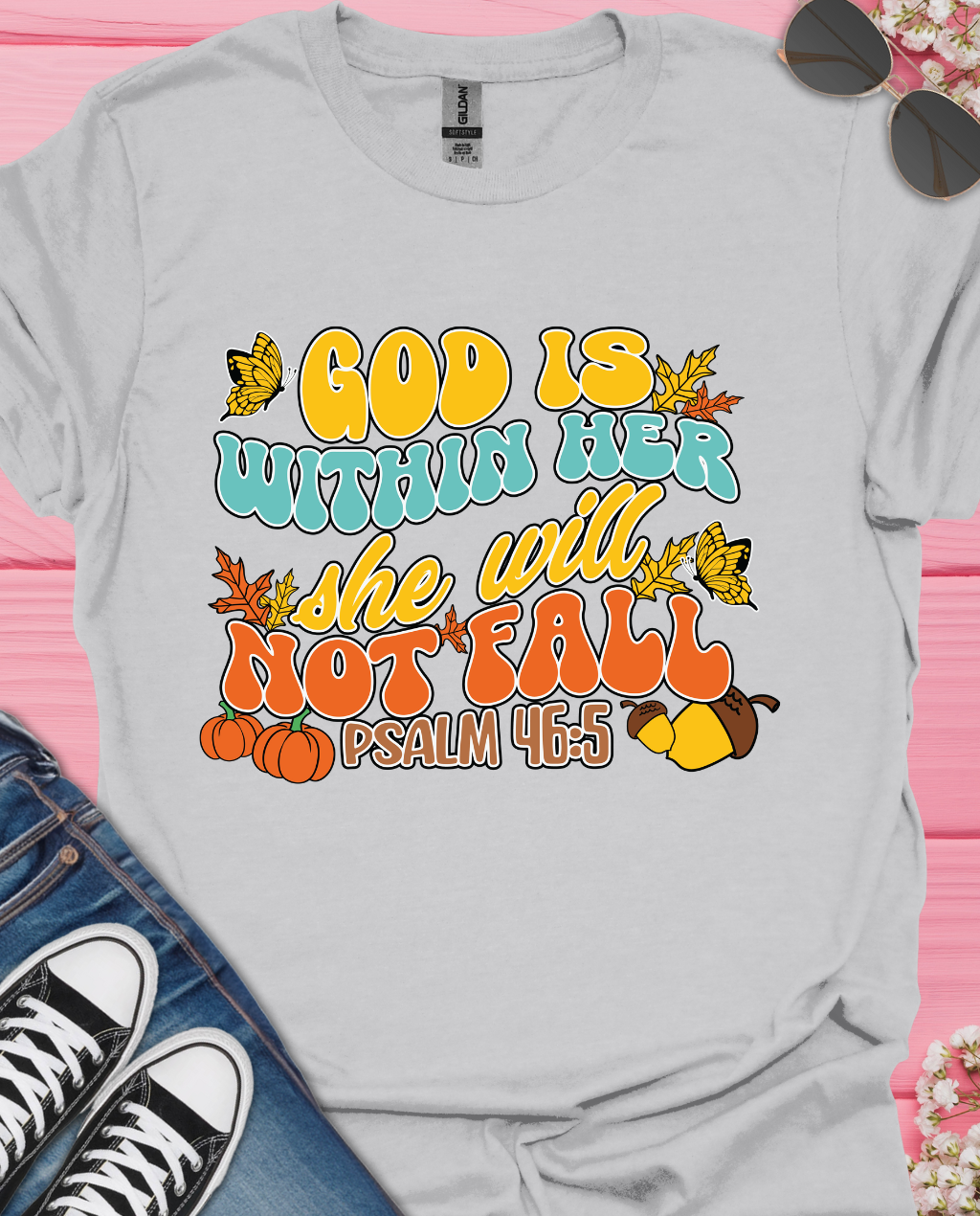 God is With Her  T-Shirt