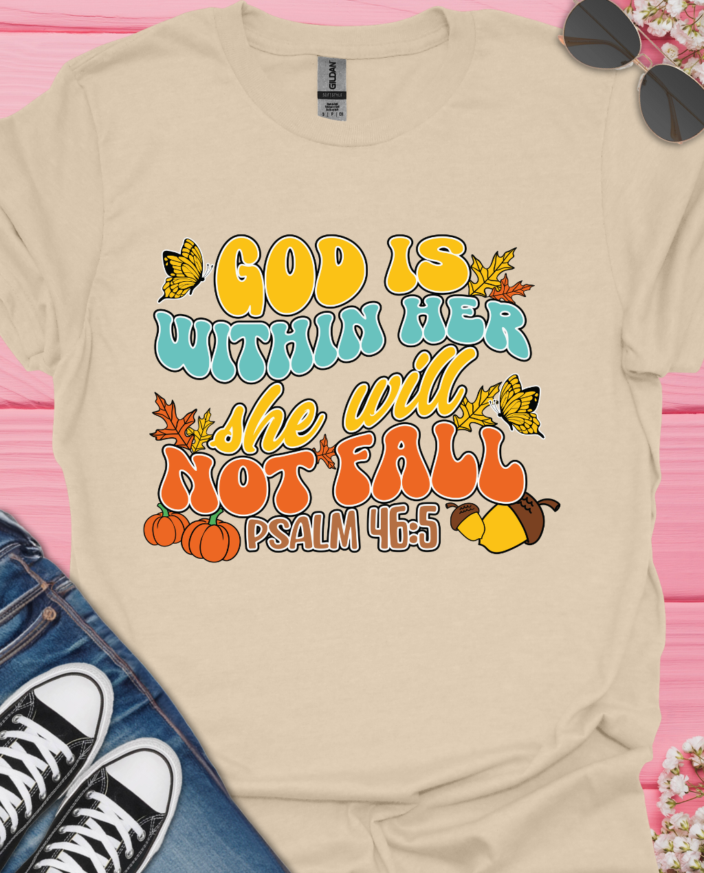 God is With Her  T-Shirt