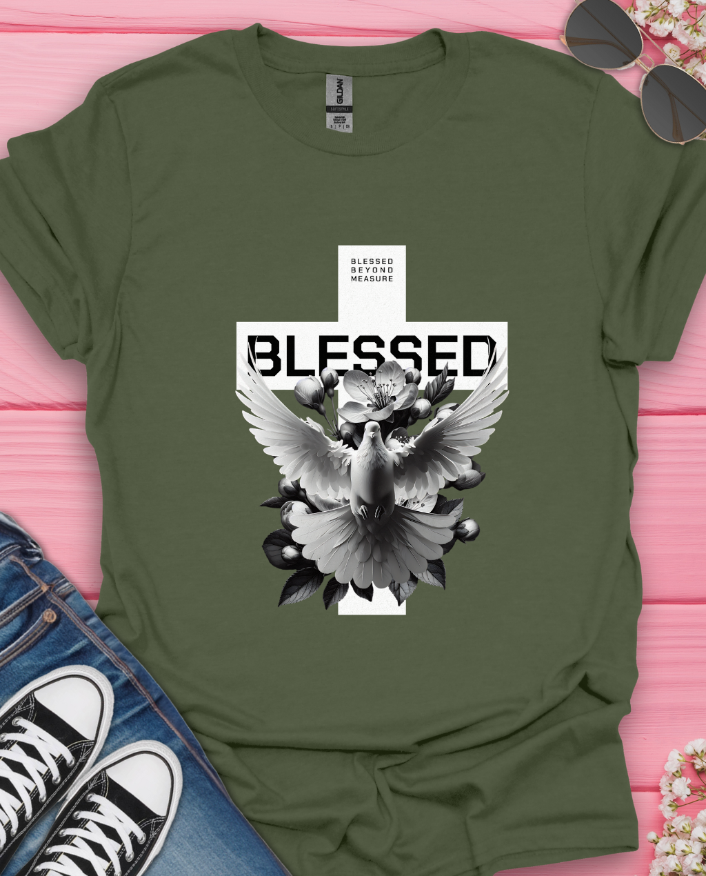 Blessed Cross  T-Shirt