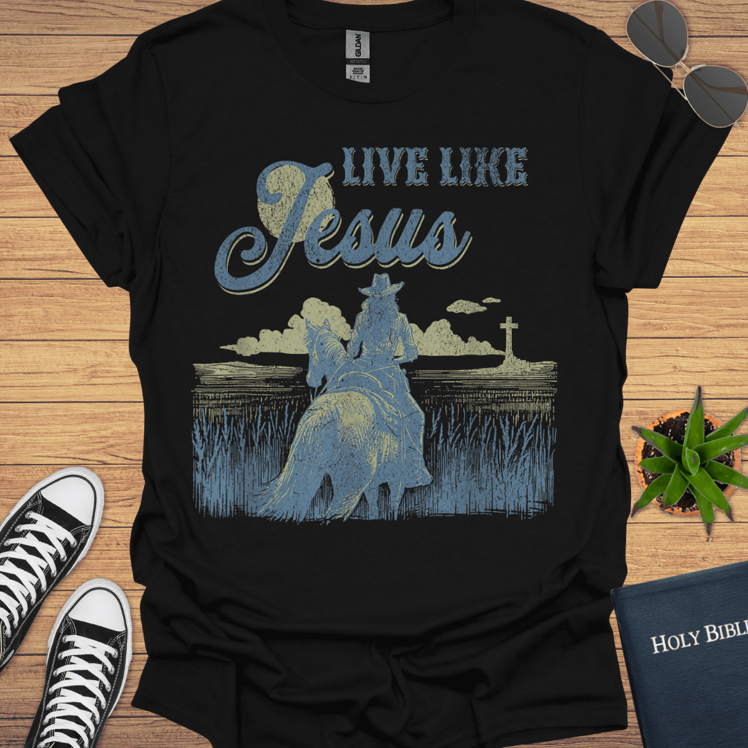 Leave Like Jesus T-Shirt - Christian Clothes