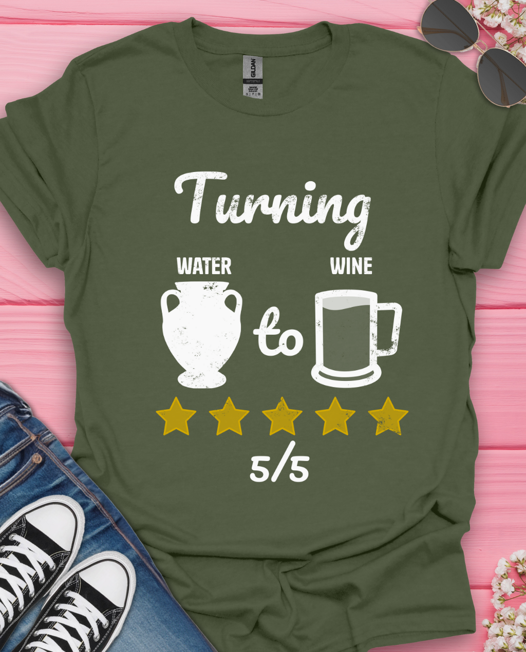 Turning Water To Wine T-Shirt