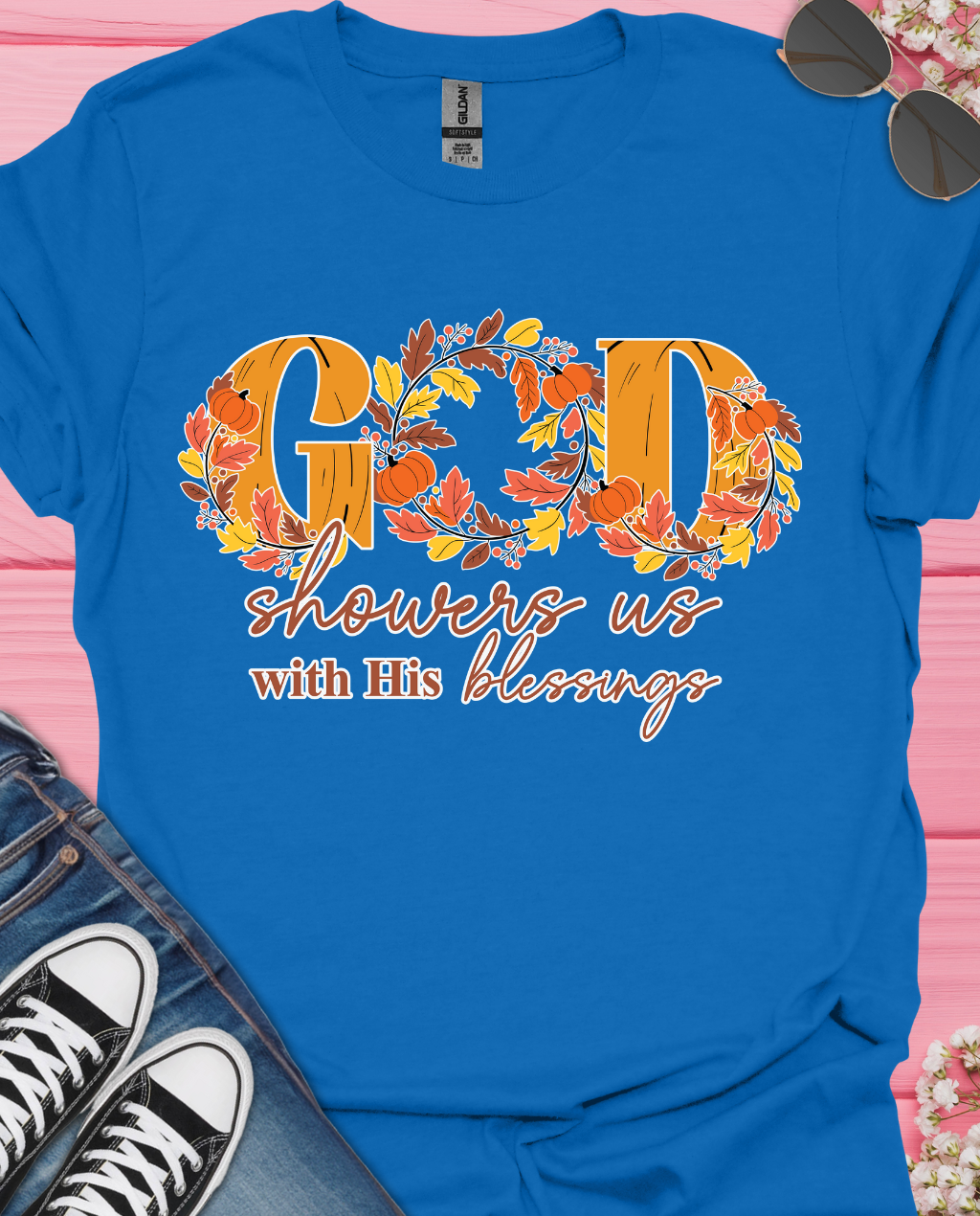God Showers Us T-Shirt