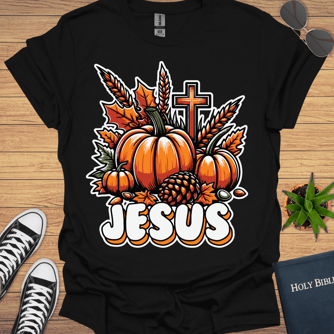 Jesus Fall Design T-Shirt - Christian Clothes