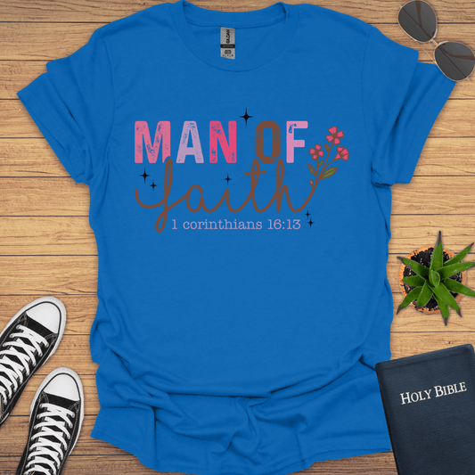 Man of Faith T-Shirt - Christian Clothes