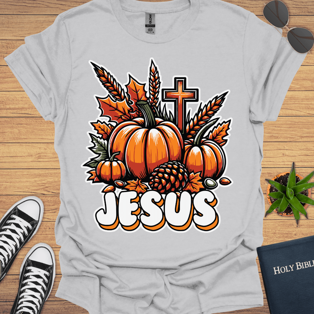 Jesus Fall Design T-Shirt - Christian Clothes