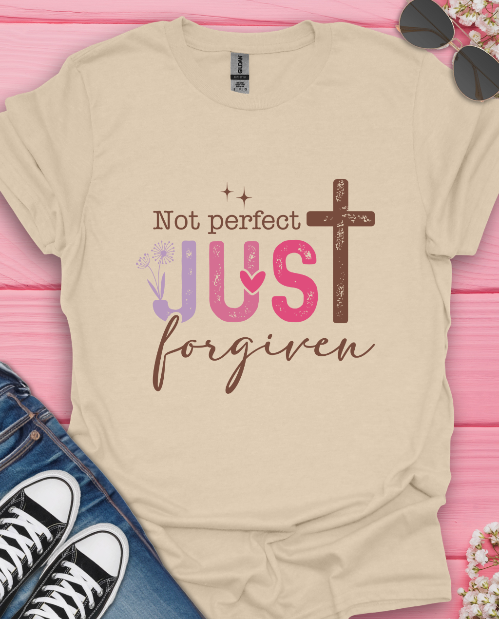 Not Perfect Just Forgiven T-Shirt