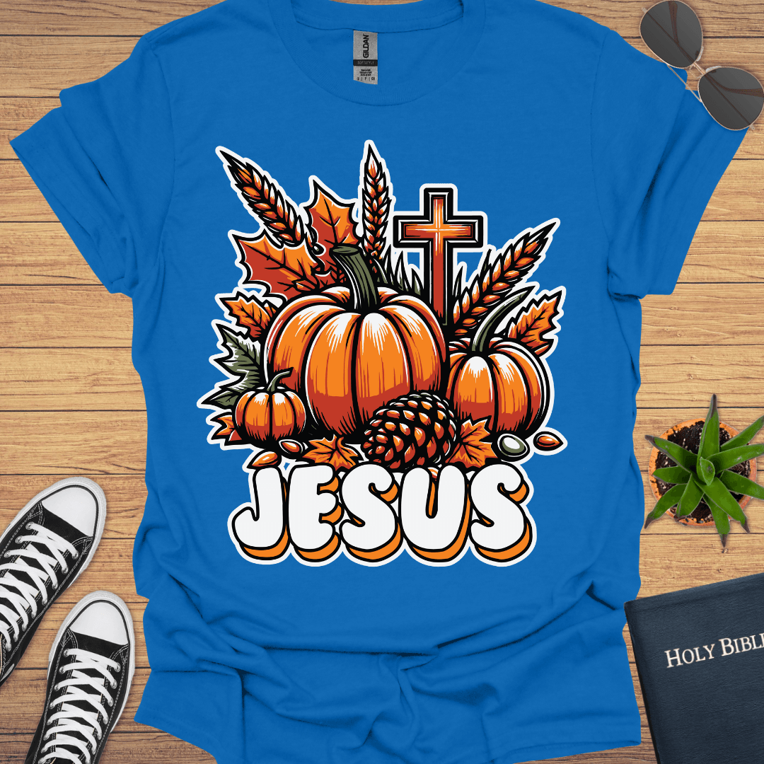 Jesus Fall Design T-Shirt - Christian Clothes