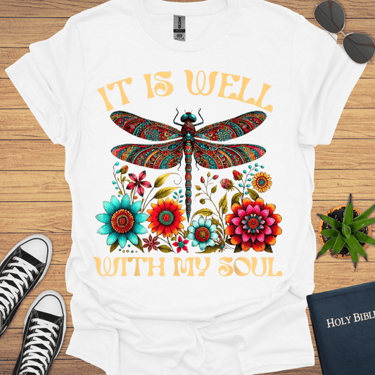 It Is Well With My Soul T-Shirt - Christian Clothes